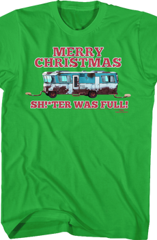 Merry Christmas Shitter Was Full Christmas Vacation T-Shirt
