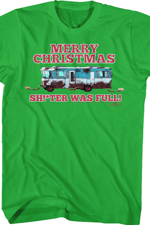 Merry Christmas Shitter Was Full Christmas Vacation T-Shirtmain product image