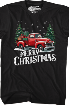Merry Christmas Truck T-Shirt