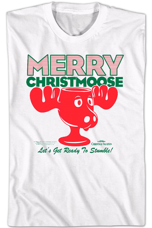 Merry Christmoose Christmas Vacation T-Shirtmain product image