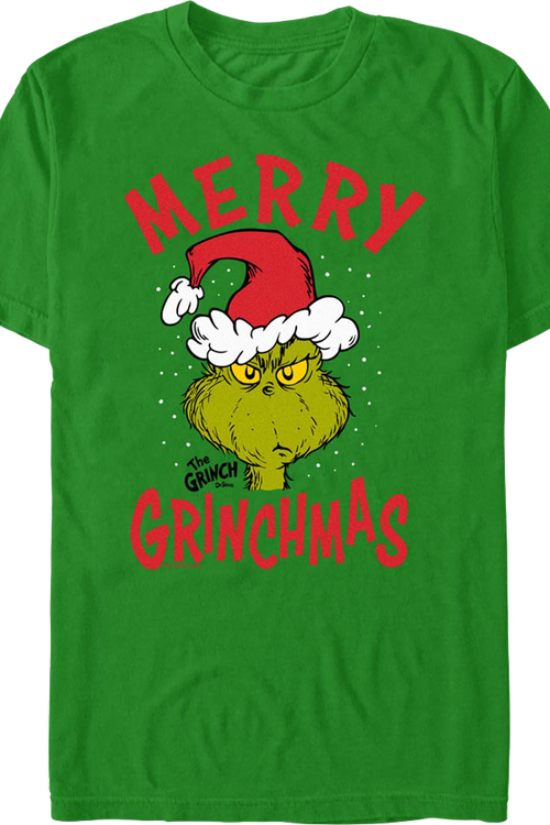 Merry Grinchmas Dr. Seuss T-Shirtmain product image