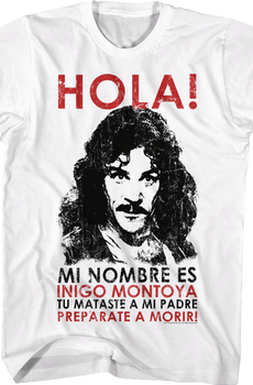 Mi Nombre Es Inigo Montoya Princess Bride T-Shirt