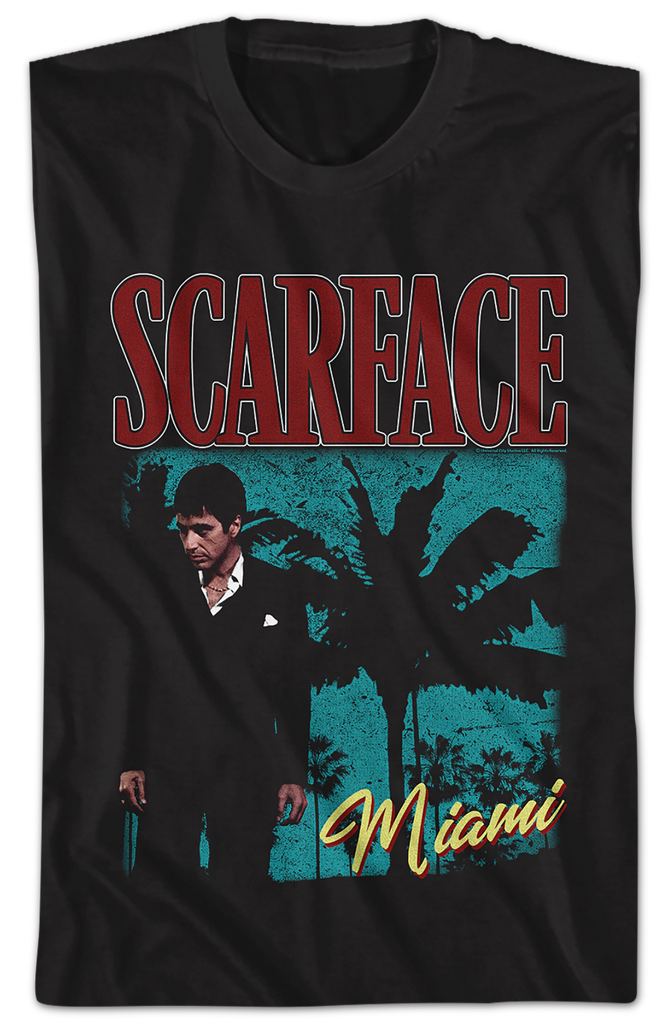 Miami Poster Scarface T-Shirt - Main Image