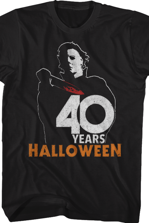 Michael Myers 40 Years Halloween T-Shirtmain product image