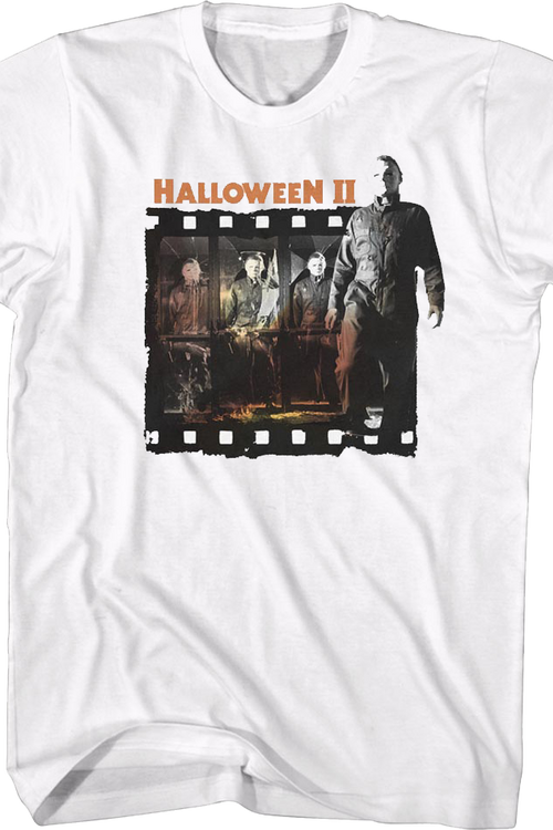 Michael Myers Film Strip Halloween II Shirtmain product image