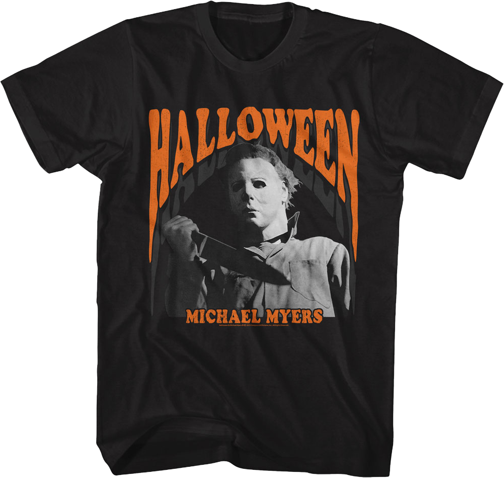 Retro Michael Myers Halloween TShirt