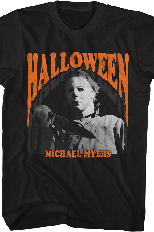 Retro Michael Myers Halloween T-Shirtmain product image