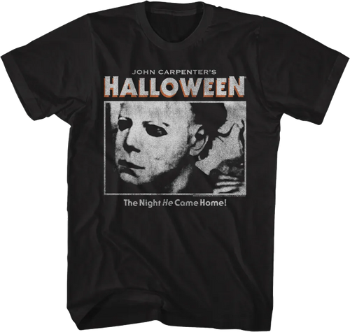Michael Myers The Night He Came Home Halloween T-Shirtmain product image