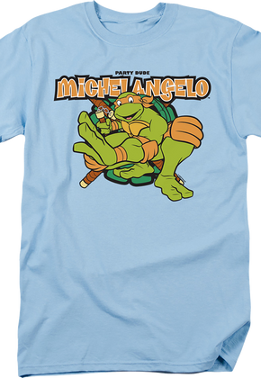 Michelangelo Party Dude Teenage Mutant Ninja Turtles T-Shirt