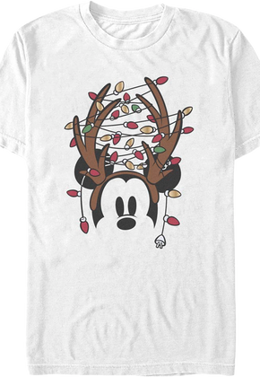 Mickey Mouse Antlers Disney T-Shirt