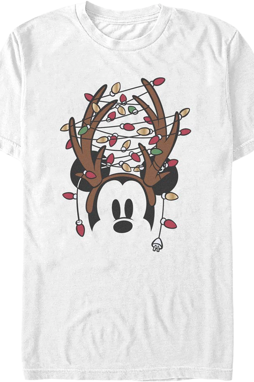 Mickey Mouse Antlers Disney T-Shirtmain product image