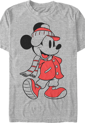 Mickey Mouse Dressed For Winter Disney T-Shirt