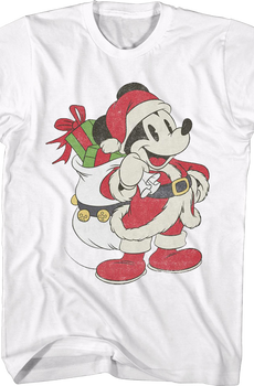 Mickey Mouse Santa Claus Disney T-Shirt
