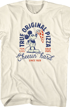 Mickey Mouse True Original Pizza Disney T-Shirt