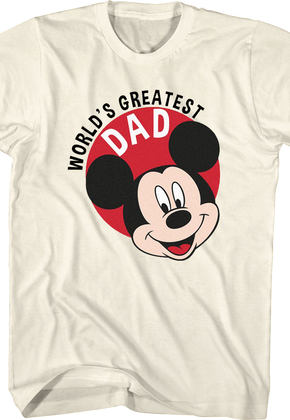 Mickey Mouse World's Greatest Dad Disney T-Shirt