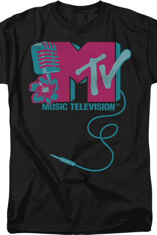 Microphone Logo MTV Shirtmain product image