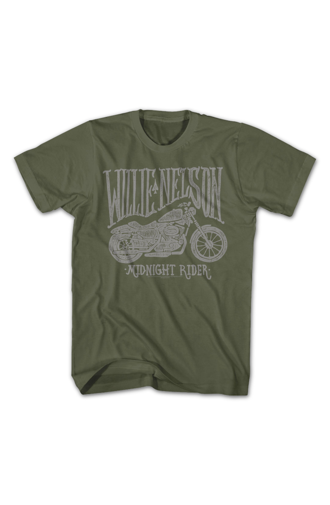 Midnight Rider Willie Nelson T-Shirt