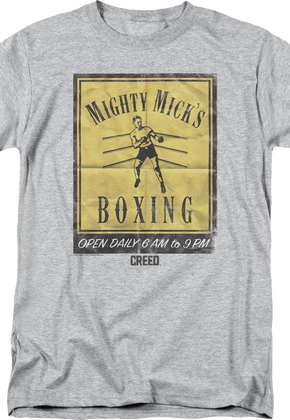 Mighty Mick's Boxing Creed T-Shirt