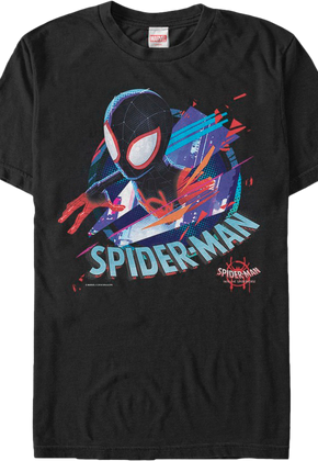 Miles Morales Spider-Man Into The Spider-Verse T-Shirt