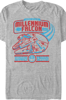 Millennium Falcon Freight Delivery Star Wars T-Shirt