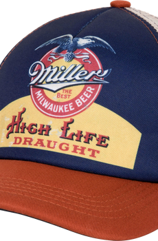 Miller High Life Mesh Snapback Hat
