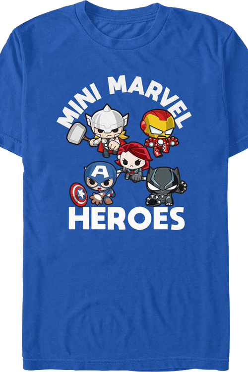 Mini Marvel Heroes T-Shirtmain product image