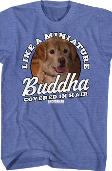 Miniature Buddha Covered In Hair Anchorman T-Shirt
