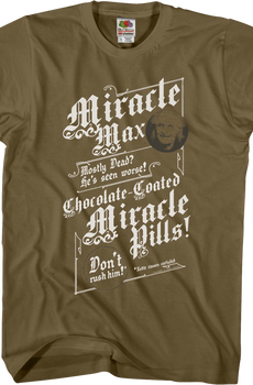 Miracle Max Princess Bride Shirt