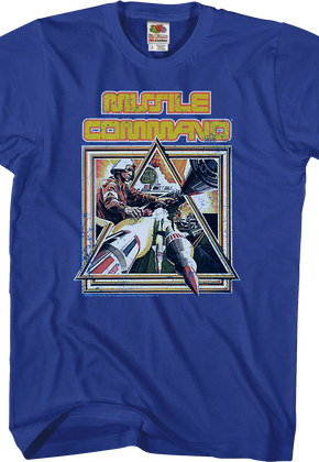 Missile Command Box Art T-Shirt