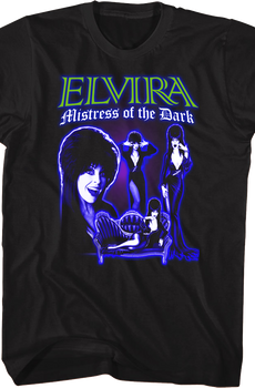 Mistress of the Dark Collage Elvira T-Shirt