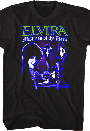 Mistress of the Dark Collage Elvira T-Shirt