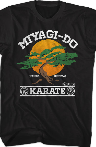 I Am A Big Sister Shirt Miyagi-Do Bonsai Logo Karate Kid T-Shirt
