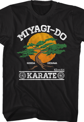 Miyagi-Do Bonsai Logo Karate Kid T-Shirt