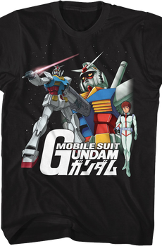 Mobile Suit Collage Gundam T-Shirt