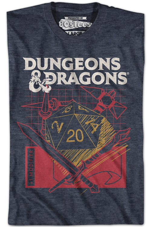 Modifier Dungeons & Dragons T-Shirtmain product image