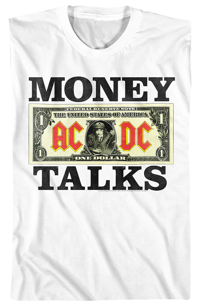 Moneytalks ACDC T-Shirt