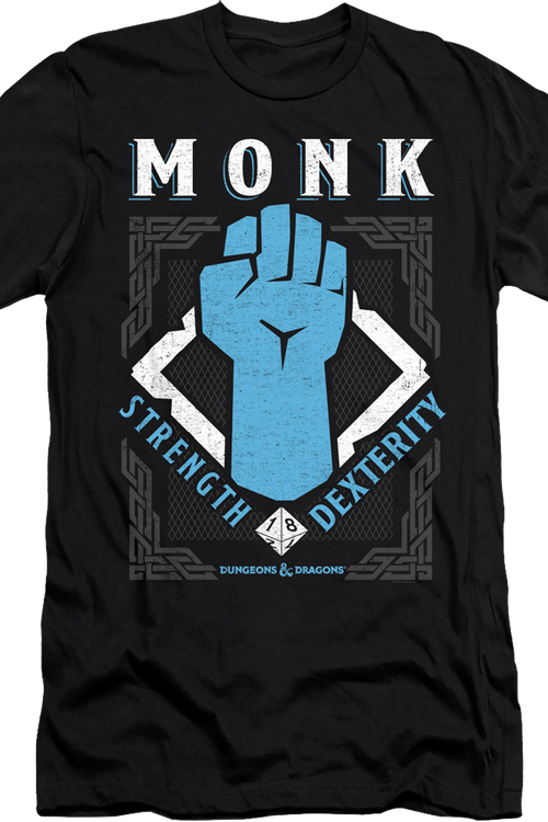 Monk Logo Dungeons & Dragons T-Shirtmain product image
