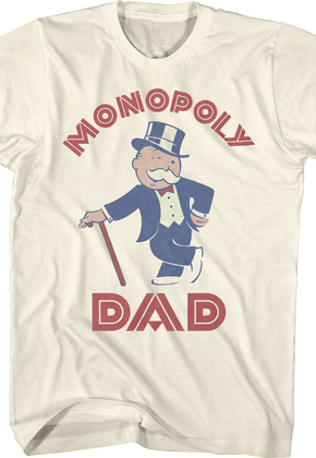 Monopoly Dad Rich Uncle Pennybags Monopoly T-Shirt