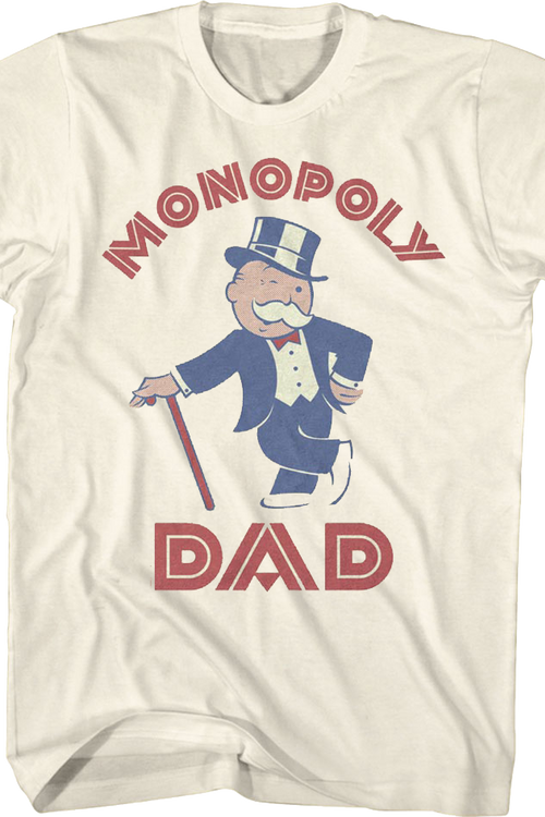 Monopoly Dad Rich Uncle Pennybags Monopoly T-Shirtmain product image