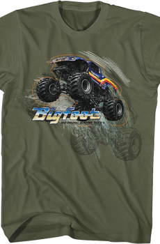 Monster Truck Jump Bigfoot T-Shirt
