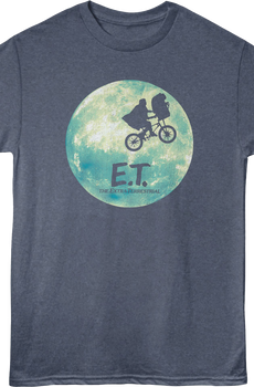 Moon Silhouette E.T. The Extra-Terrestrial T-Shirt