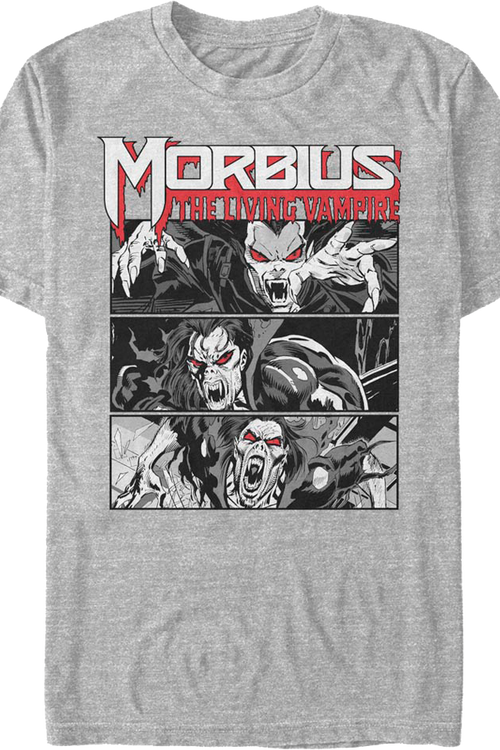 Morbius Comic Book Panels Marvel Comics T-Shirtmain product image