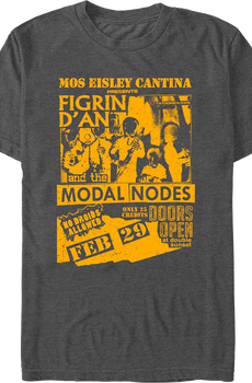 Mos Eisley Cantina Concert Flyer Star Wars T-Shirt