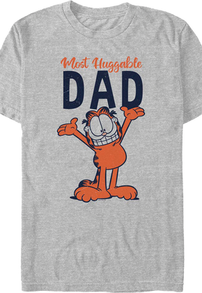 Most Huggable Dad Garfield T-Shirt