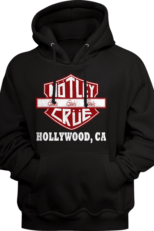 Motorcycle Logo Motley Crue Hoodiemain product image