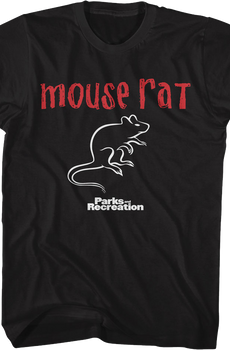 Mouse Rat Logo Parks and Recreation T-Shirt