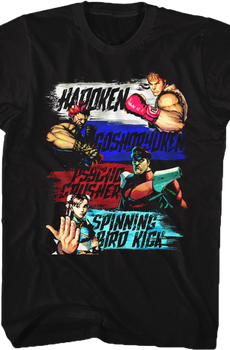 Moves Street Fighter T-Shirt