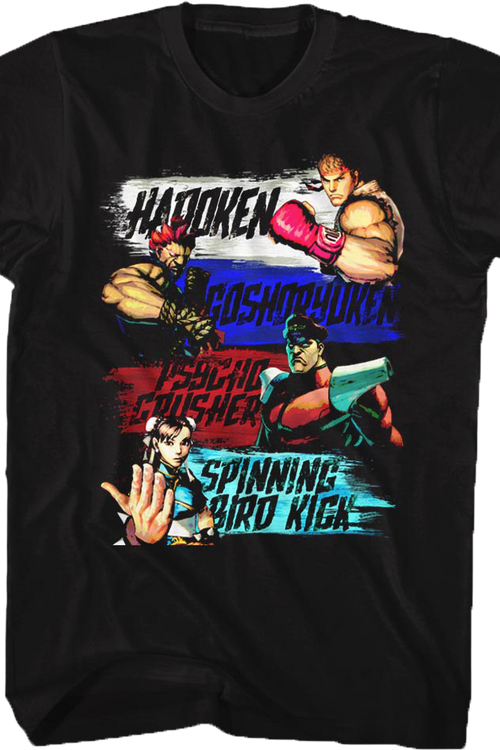 Moves Street Fighter T-Shirtmain product image