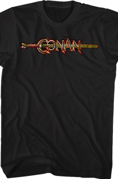 Movie Logo Conan The Barbarian T-Shirt