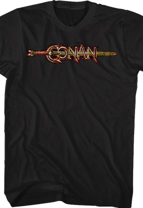 Movie Logo Conan The Barbarian T-Shirt